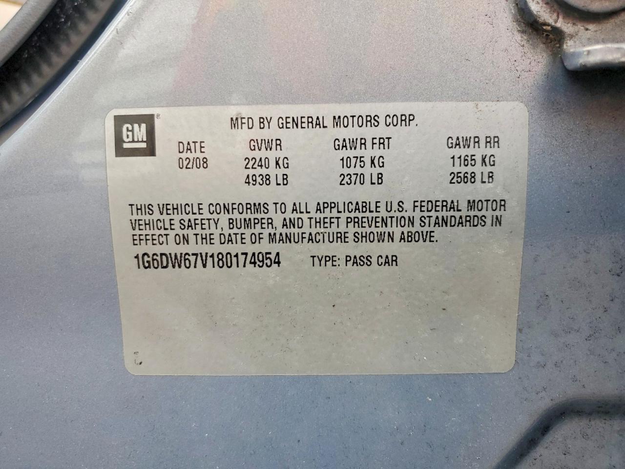 2008 Cadillac #12
