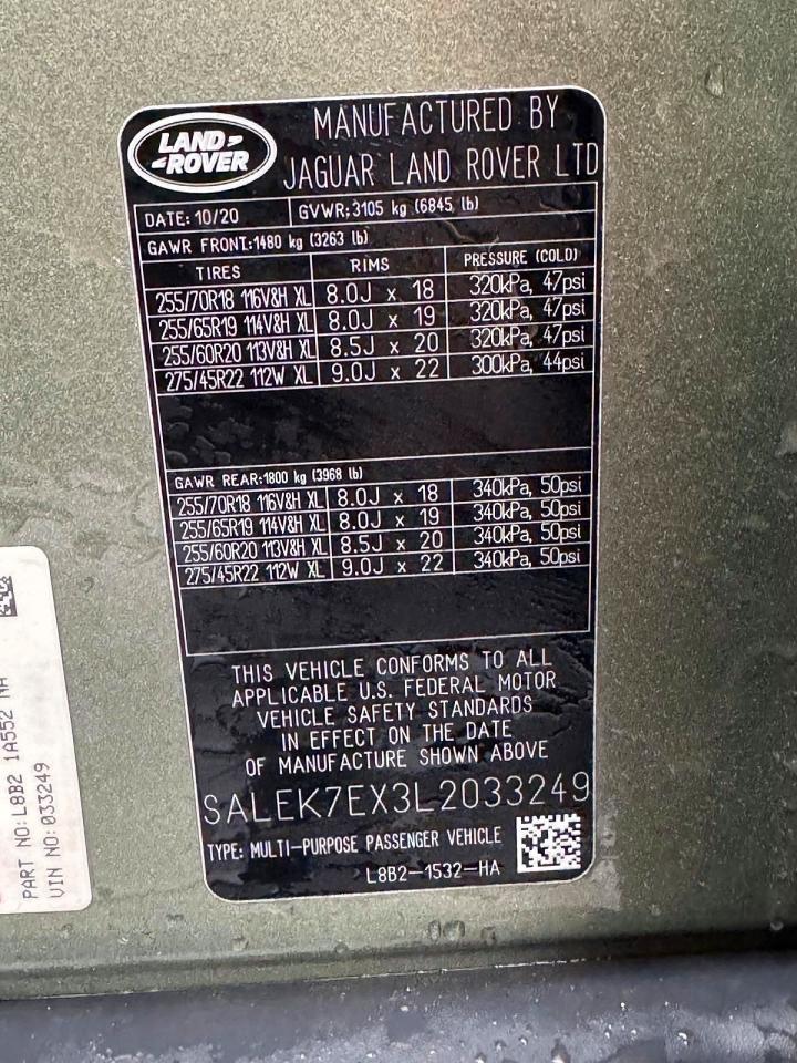 2020 Land Rover #13
