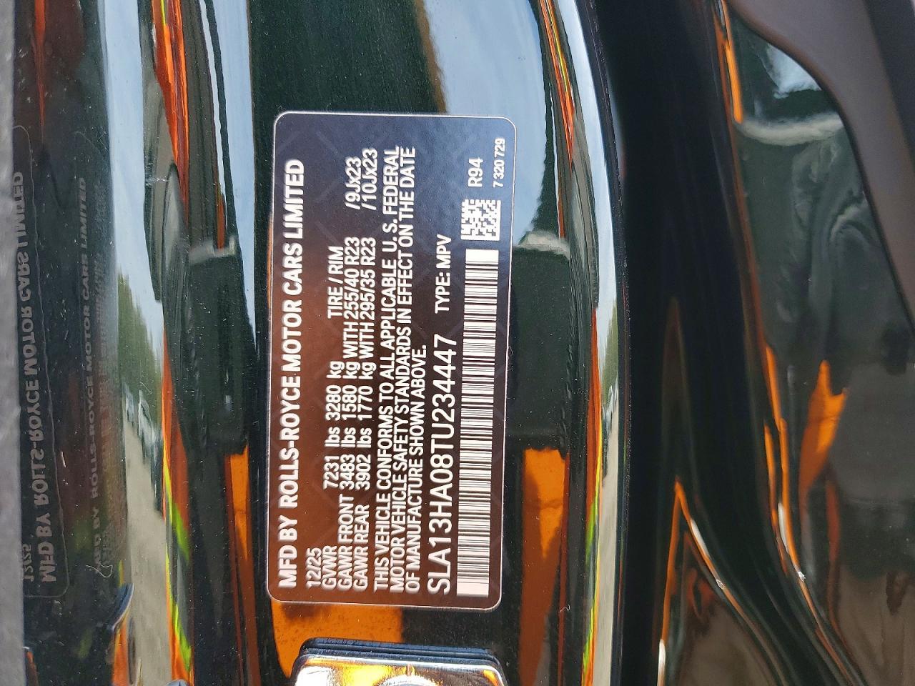 2026 Rolls-Royce #13