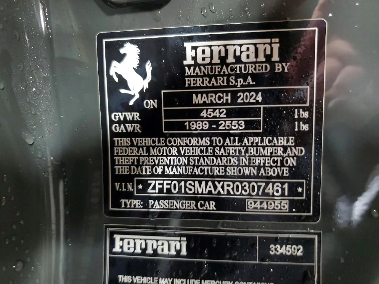 2024 Ferrari #12