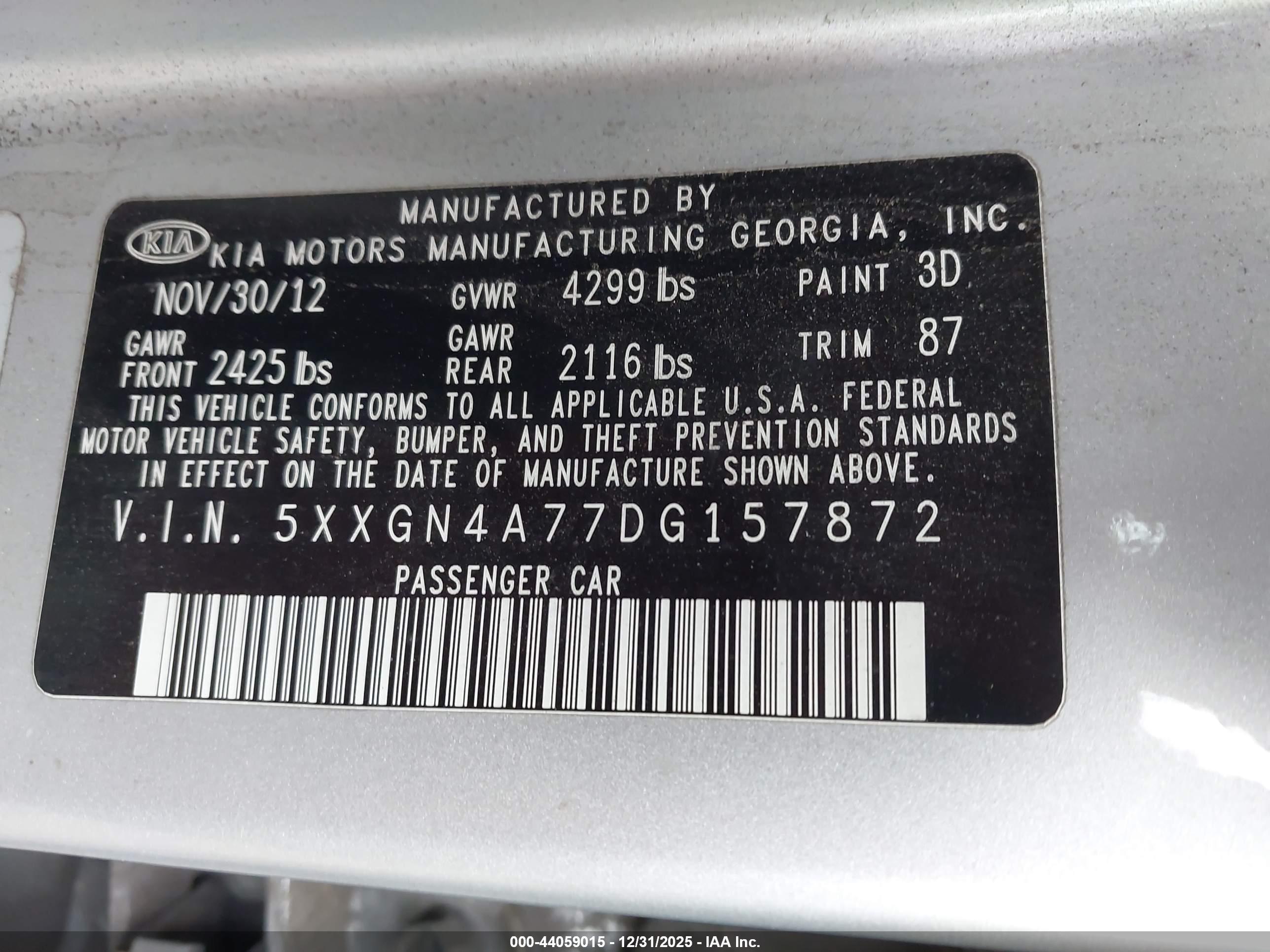 2013 Kia #9
