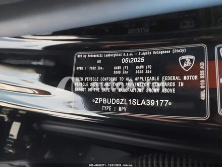 2025 Lamborghini #9