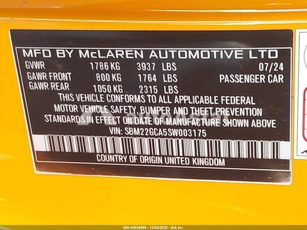2025 McLaren #9
